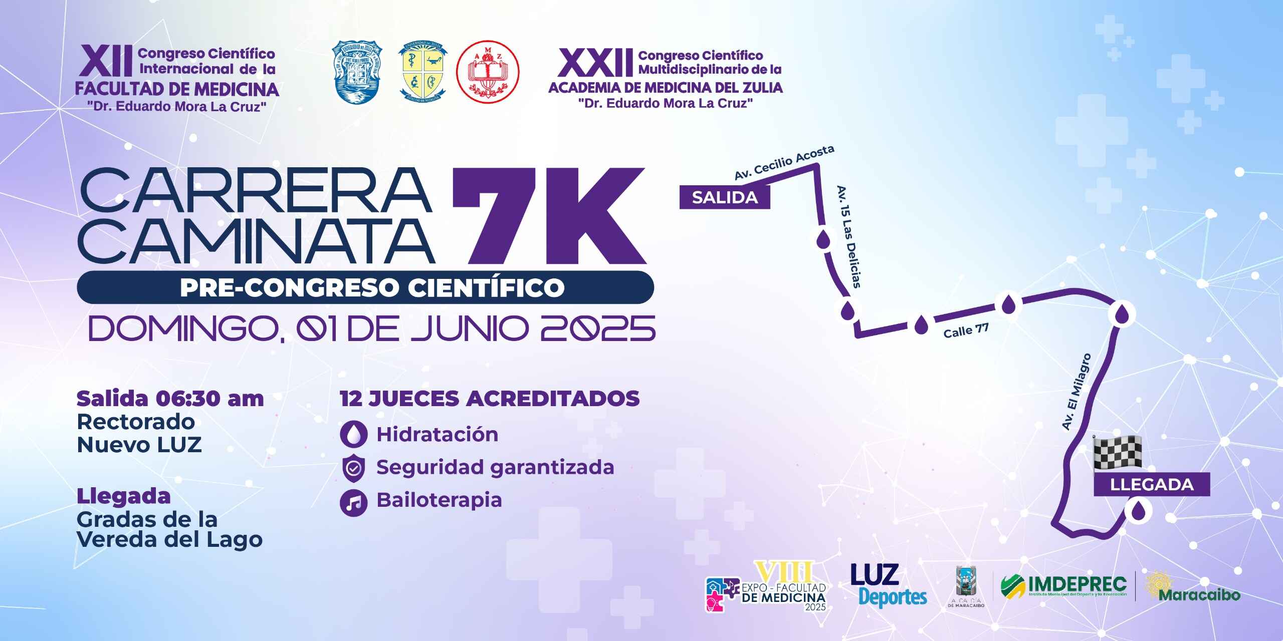 Carrera Caminata 7K Pre-Congreso Científico
